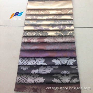 Elegant hemtextil 100% polyester Jacquard gardintyg